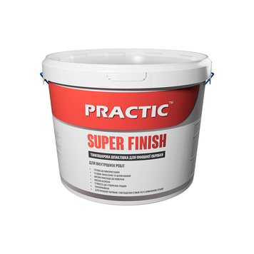 PRACTIC SUPER FINISH финишная шпаклевка, 25 кг 0023 фото