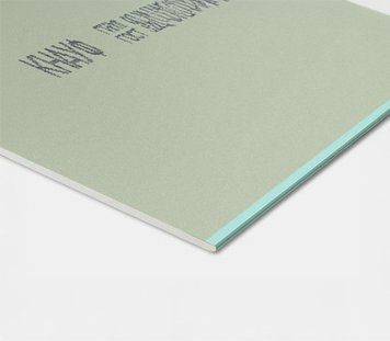 Гіпсокартон вологостійкий Knauf Україна 12,5&times;1200&times;2500 мм (ГКЛВ) GB-KN-MR-125-1200x2500 фото